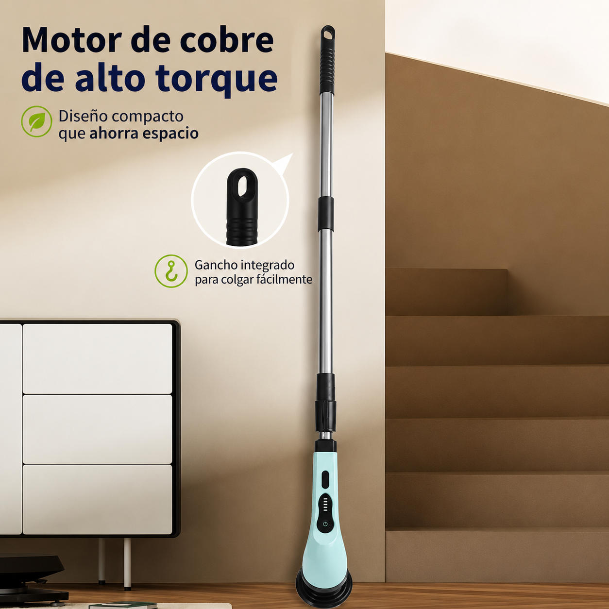 Cepillo Electrico Multifuncional 9 En 1